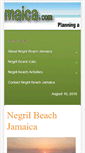 Mobile Screenshot of negril-beach-jamaica.com